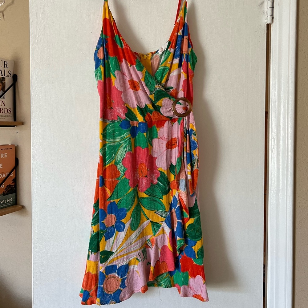 Gianni Bini floral/tropical dress mini